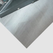 デコページ抽象芸術変更ターコイズ錆びた車 薄葉紙 (詳細)