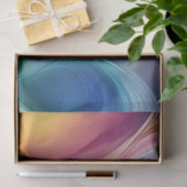 デコページ抽象芸術水の色パタ鮮やかーン 薄葉紙 (ギフト)