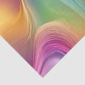 デコページ抽象芸術水の色パタ鮮やかーン 薄葉紙 (詳細)