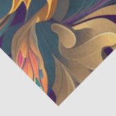 デコページ抽象芸術複雑な旋回パレット 薄葉紙 (詳細)