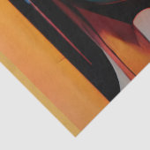 デコページ泣き叫び女性ポップ・アートのアート 薄葉紙 (詳細)