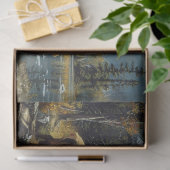 デコページ狩り魚釣りエルクマウンテンズスノー 薄葉紙 (ギフト)