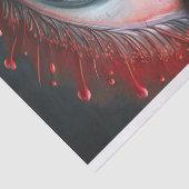 デコページ用の2つの目の画像 薄葉紙 (詳細)