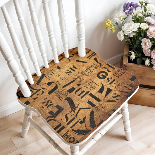 デコページ紙とコラージュのビンテージポスター ポスター