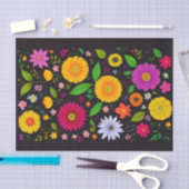 デコページ紙10"x15" – ブラックシリーズ26 薄葉紙 (クラフト)