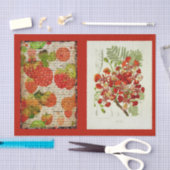 デコページ紙10"x15" – ボタニカルアート53 薄葉紙 (クラフト)