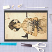 デコページ紙10"x15" - Raphael Kirchner 15 薄葉紙 (クラフト)