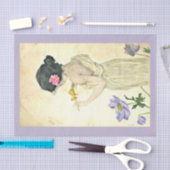 デコページ紙10"x15" - Raphael Kirchner 19 薄葉紙 (クラフト)