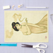 デコページ紙10"x15" - Raphael Kirchner 25 薄葉紙 (クラフト)