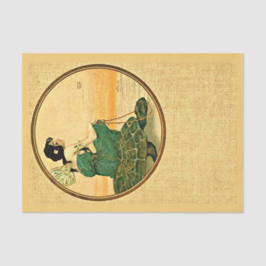 デコページ紙10"x15" - Raphael Kirchner 5 薄葉紙 (正面)