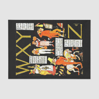 デコページ紙10"x15" - Walter Crane 18 薄葉紙