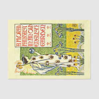 デコページ紙10"x15" - Walter Crane 27 薄葉紙