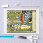 デコページ紙10"x15" - Walter Crane 7 薄葉紙 (クラフト)