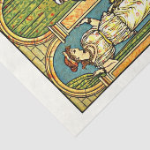 デコページ紙10"x15" - Walter Crane 7 薄葉紙 (詳細)