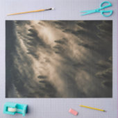 デコページ紙 – ミスティフォレストサンライズ | 穏やかな 薄葉紙 (クラフト)