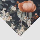 デコページ紙、ラッピング紙不可解ボタニー1 薄葉紙 (詳細)