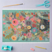 デコページ紙、ラッピング紙 – 花夢 薄葉紙 (クラフト)