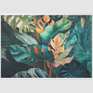 デコページ紙、ラッピング紙 – 魅惑のジャングル 薄葉紙