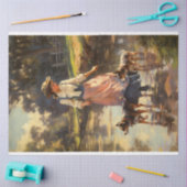 デコページ紙、ラッピング、会社の喜び1 薄葉紙 (クラフト)