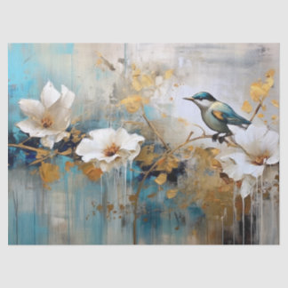 デコページ紙，ラッピング – 植物学の複雑さ1 薄葉紙