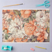 デコページ紙、ラッピング – Ethereal Bouquet 2 薄葉紙 (クラフト)