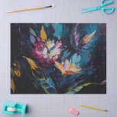 デコページ紙、ラッピングPaフローラ万華鏡のように千変万化するパターン3 薄葉紙 (クラフト)