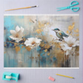 デコページ紙 – 植物学の複雑さ1 薄葉紙 (クラフト)