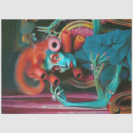 デコページ誇張された注目お洒落者 薄葉紙