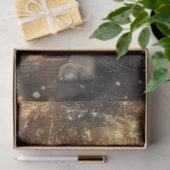 デコページ金ゴールドリトリエバークリスマスツリーライト 薄葉紙 (ギフト)