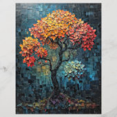 デコページ – ウィスミカルセラミックタイルツリー (正面)