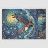 デコページ – ファンゴッホの世界のイーグル –  薄葉紙 (正面)