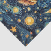 デコページ – ヴァンゴッホの世界のライオン –  薄葉紙 (詳細)