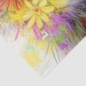 デコペー鮮やかジ抽象芸術牛顔 薄葉紙 (詳細)