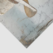 デコペ擦り切れたージ写真のブロンド女性のカーボーイオン・ホース 薄葉紙 (詳細)