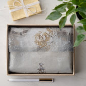 デコペ王室のルフランスの・ブ絵を描ルドッグと王冠 薄葉紙 (ギフト)