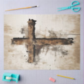 デコペ素朴ースターウッドクロス 薄葉紙 (クラフト)