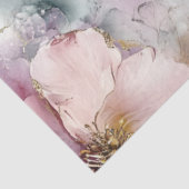 デコペ芸術的フローラデザインデリケートな花 薄葉紙 (詳細)