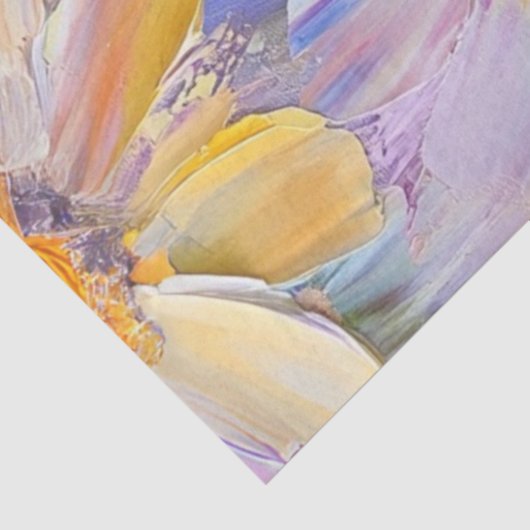 デコペ鮮やかーの絵を描デイジー花 薄葉紙 (詳細)