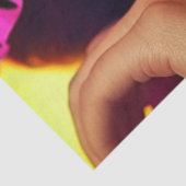 デコペ鮮やかージウーマンハエイエローグリーンパープル 薄葉紙 (詳細)