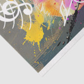 デコペ鮮やかージ色の歌いマウス 薄葉紙 (詳細)