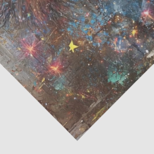 デコペ鮮やかー抽象芸術ライオンビニールレコードショップ 薄葉紙 (詳細)