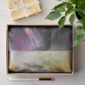 デコペ鮮やかー絵を描グのサル抽象芸術 薄葉紙 (ギフト)