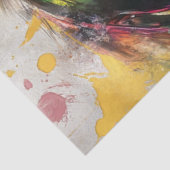 デコペ鮮やかー絵を描グのサル抽象芸術 薄葉紙 (詳細)