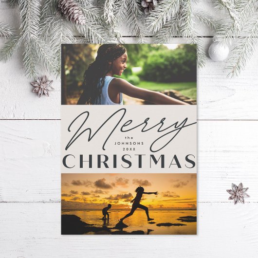 デコミニマルシンプル写真 シーズンカード