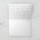 デコメディエヴァリストルネッサンスクリスマスチャルヴァリ シーズンカード (内部)