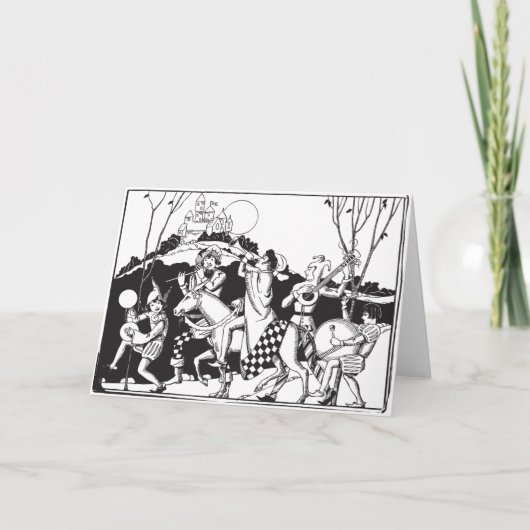 デコメディエヴァリストルネッサンスクリスマスチャルヴァリ シーズンカード (正面)