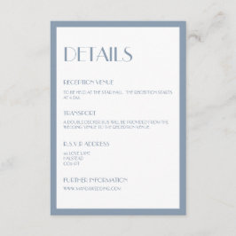 デコモダンブルー詳細エンクロージャカード エンクロージャーカード