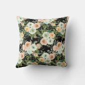 デコモダンールピーチフローラ牡丹 クッション (裏面)