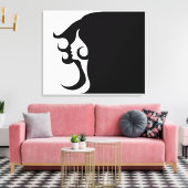 デコモダン女 キャンバスプリント (インサイチュ (リビング))