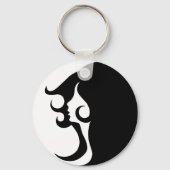 デコモダン女 キーホルダー (裏面)